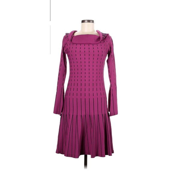 Prabal Gurung Plum Off Shoulder Dress size 8 - Picture 1 of 8